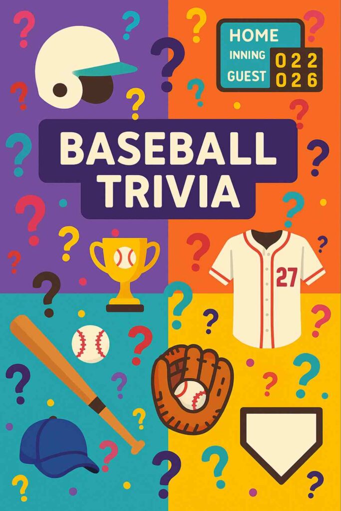 baseball trivia pin