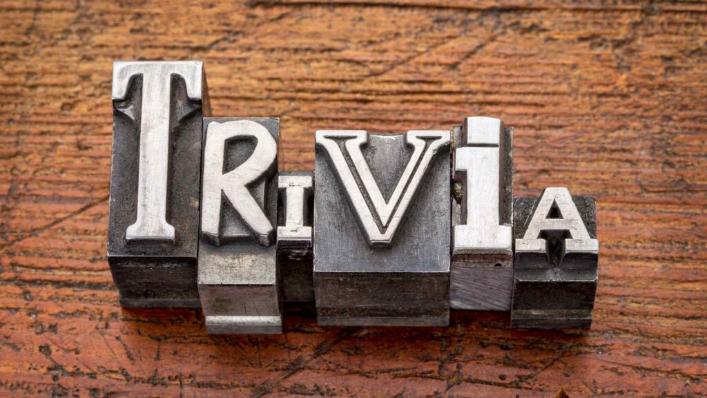 general knowledge Trivia Questions