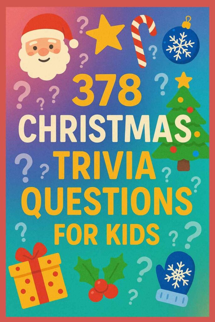 Christmas trivia questions for kids pin