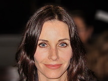 Courteney Cox, who played Monica Geller in Friends, in 2009