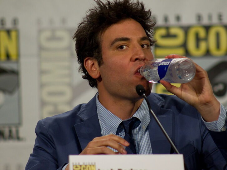Josh Radnor, who played Ted Mosby in How I Met Your Mother, at Comic-Con 2013