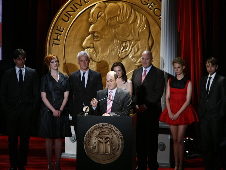 Mad Men cast members at the 2008 Peabody Awards