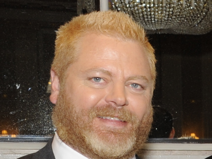 Nick Offerman, who played Ron Swanson in Parks and Recreation, in 2012