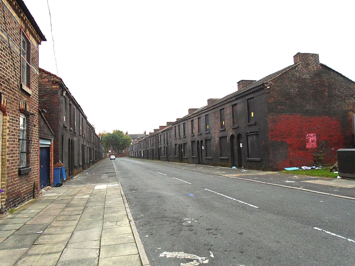 Powis Street in Liverpool used as a filming location for Peaky Blinders