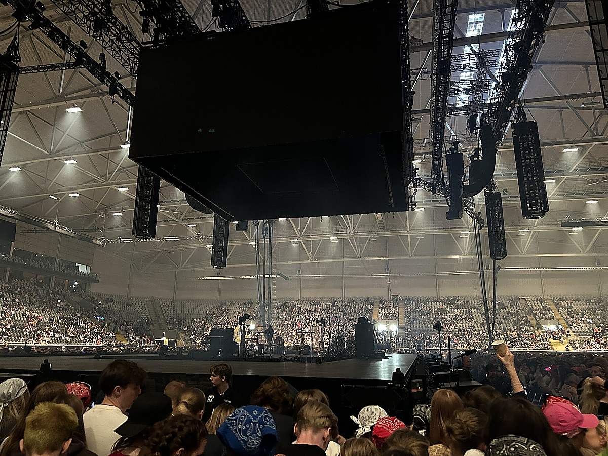 Stage for Billie Eilish's Hit Me Hard and Soft Tour in Oslo
