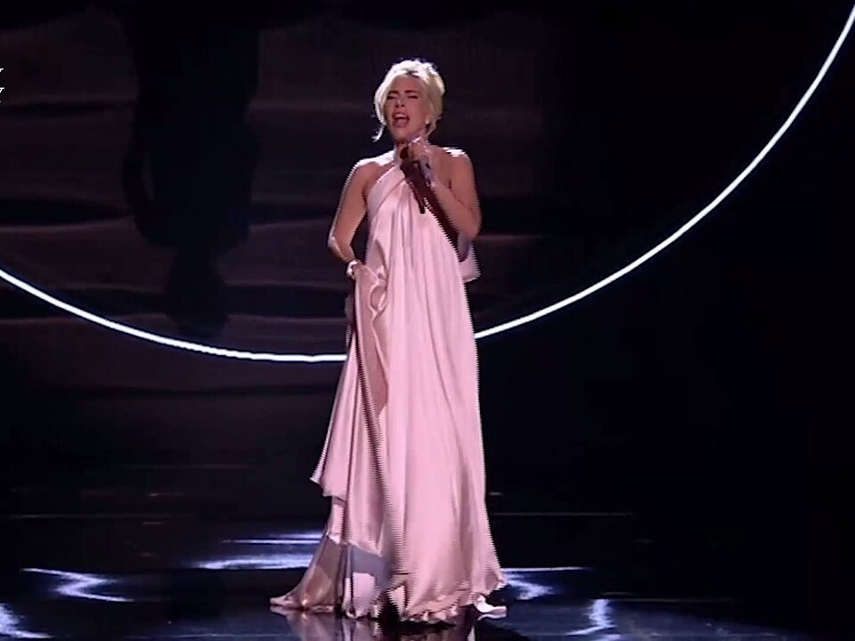 Lady Gaga performs at the 2016 Royal Variety Performance