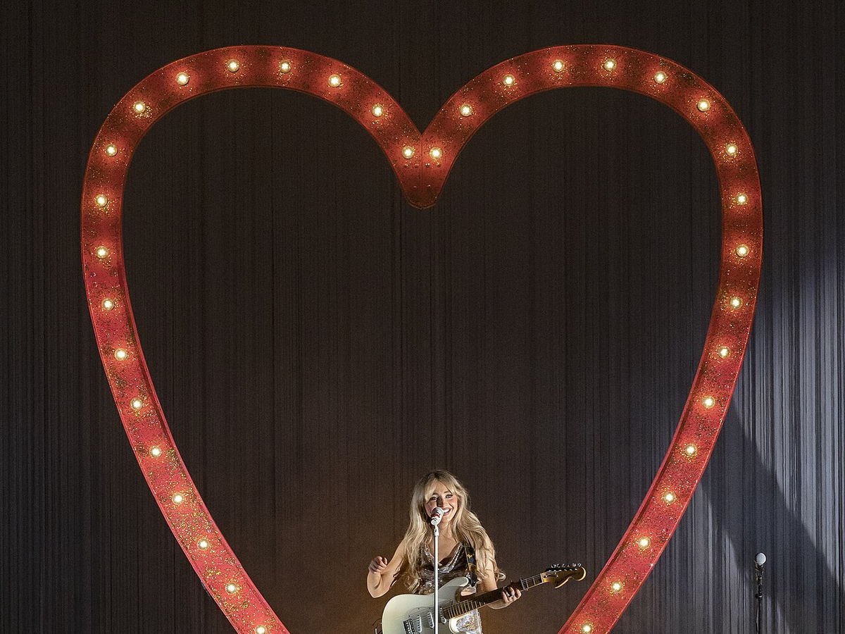Sabrina Carpenter performs onstage at the Wiltern in Los Angeles in 2022