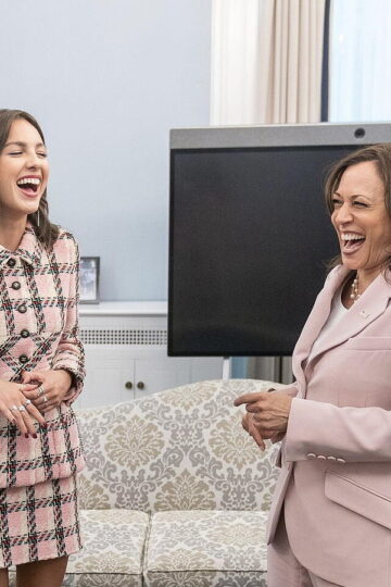 Olivia Rodrigo at the White House in 2021