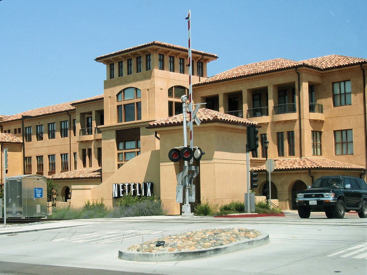 Netflix headquarters in Los Gatos, California