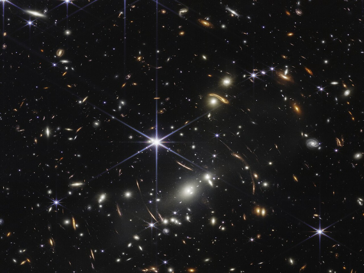 Galaxies in Webb's First Deep Field