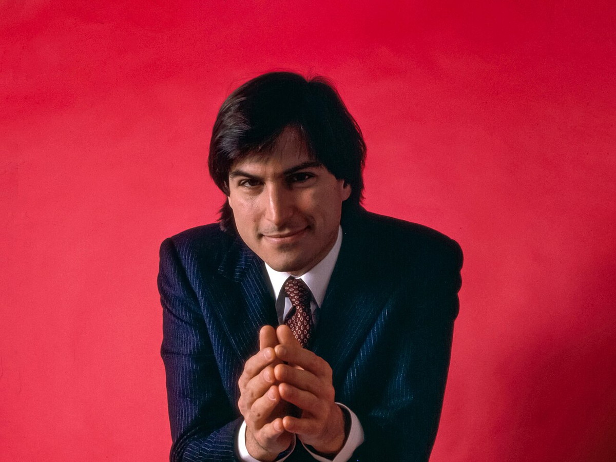 Apple co-founder Steve Jobs in January 1984