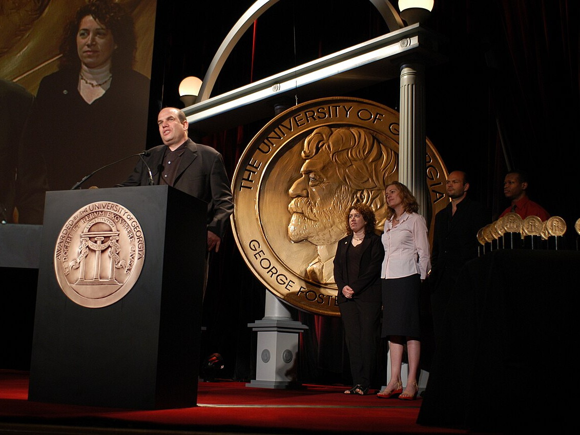 The Wire creator David Simon at the Peabody Awards