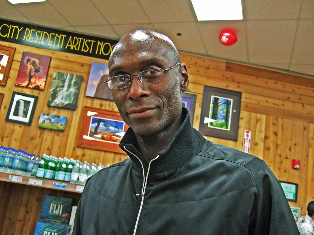Lance Reddick, who played Cedric Daniels in The Wire