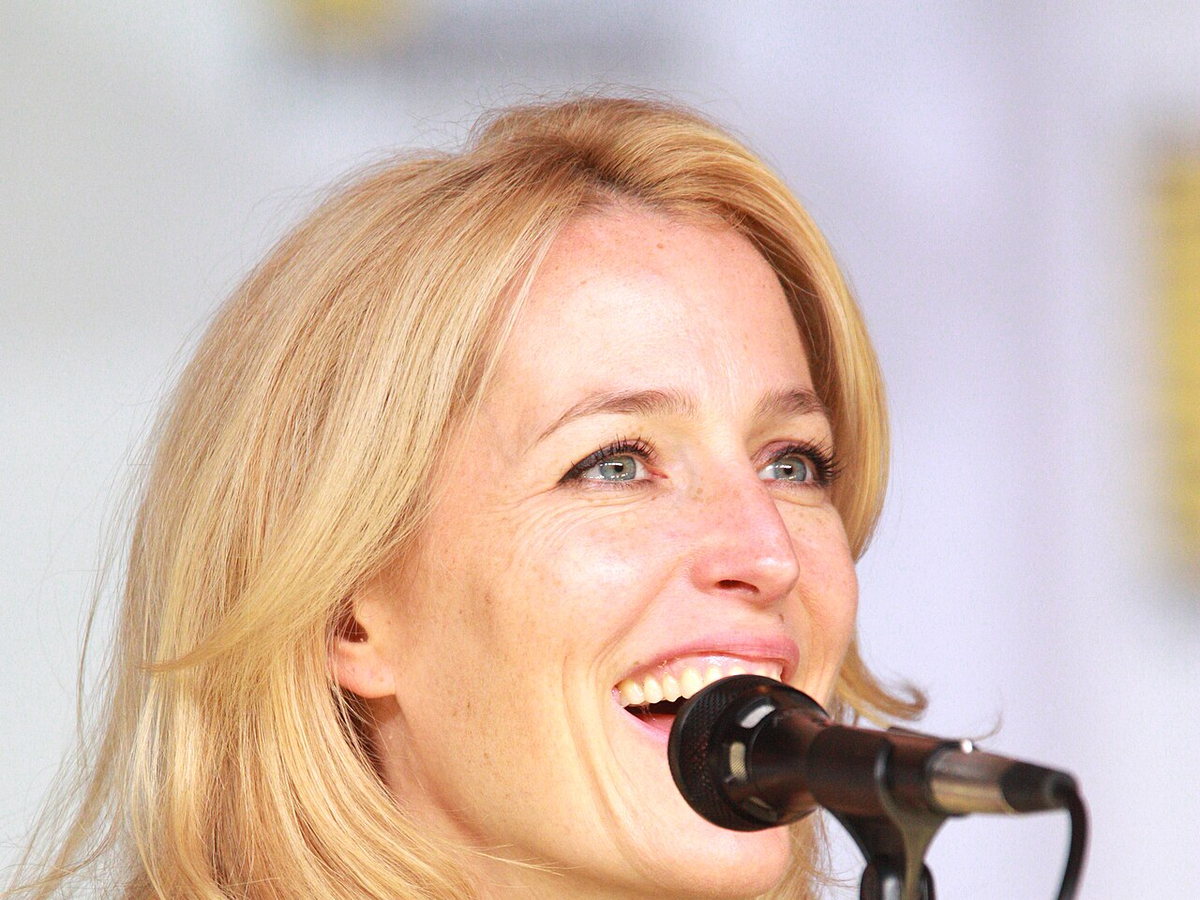 Gillian Anderson, who played Dana Scully in The X-Files