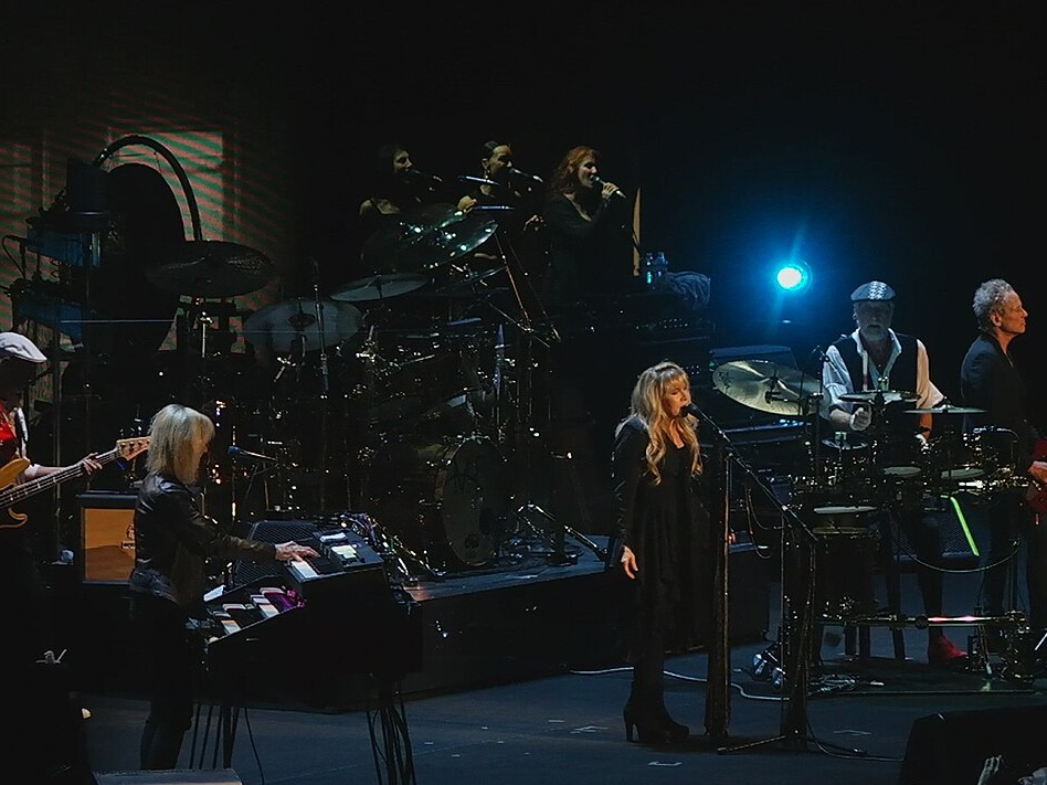 Fleetwood Mac performing live in Sacramento in November 2014