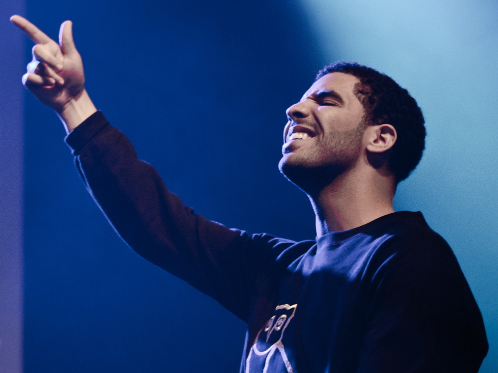 Drake performing at the Sound Academy in Toronto in 2011