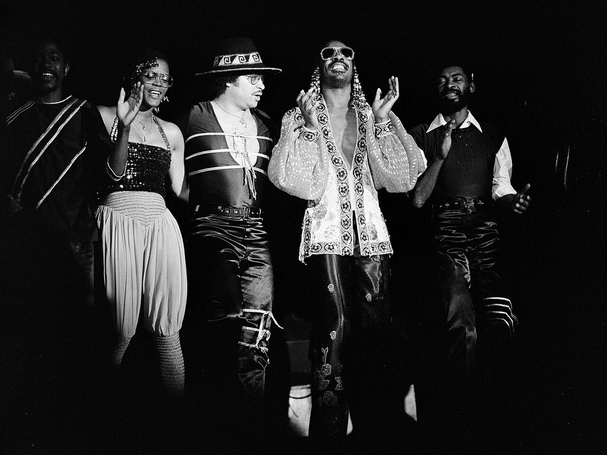 Stevie Wonder performing at Drammenshallen in May 1981