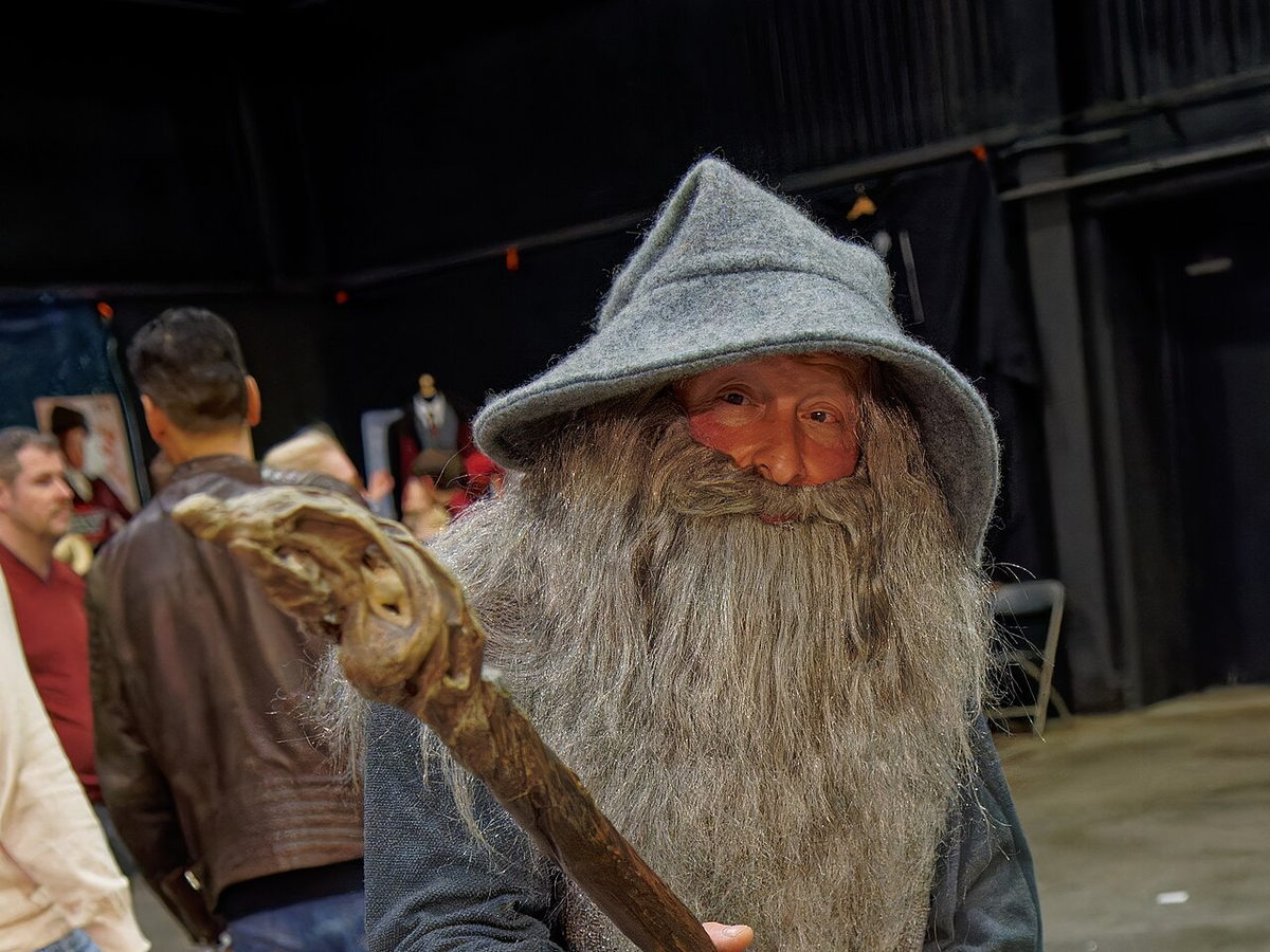 Gandalf cosplay inspired by The Lord of the Rings