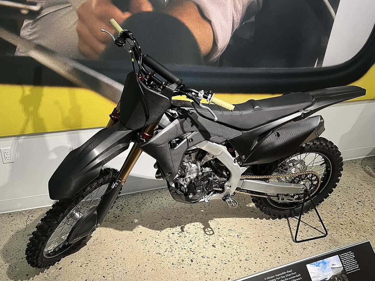 Honda CRF250 motorcycle used for Mission: Impossible – Dead Reckoning Part One
