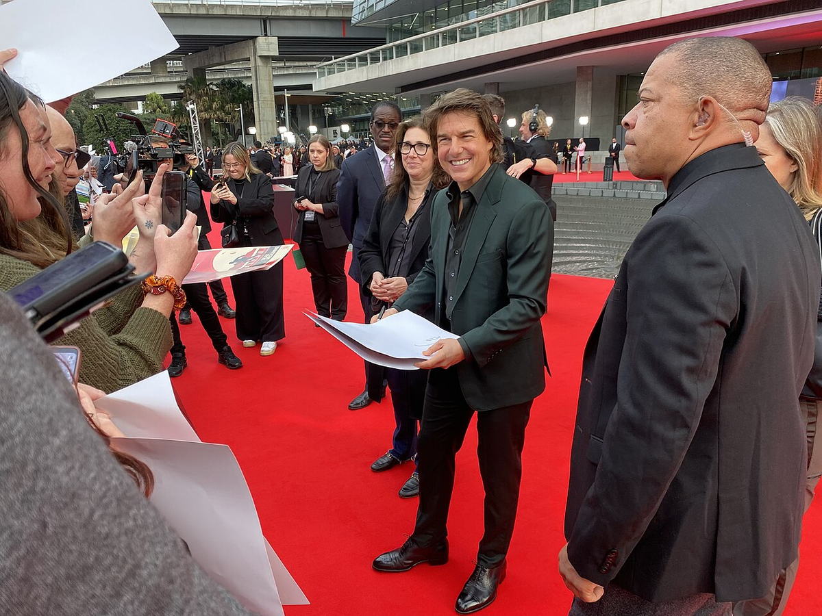 Tom Cruise at the Sydney premiere of Mission: Impossible – Dead Reckoning Part One