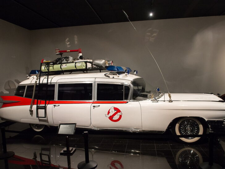 Original 1959 Cadillac Ecto-1 vehicle driven in Ghostbusters