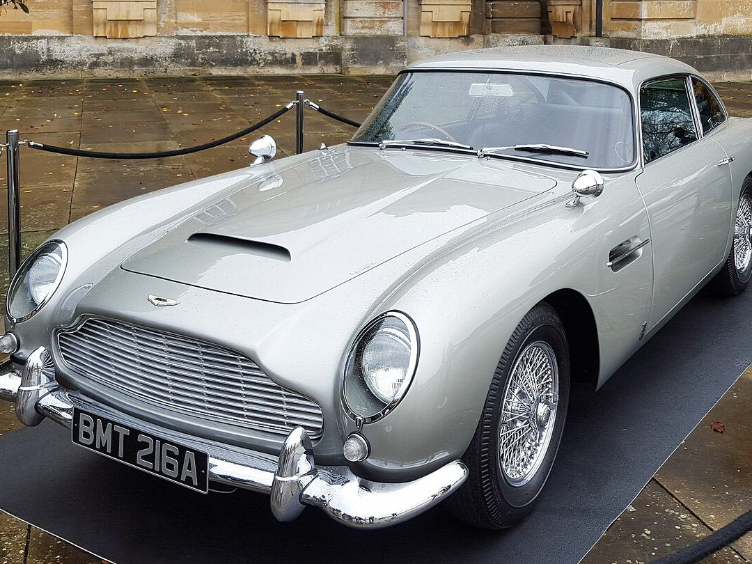 Aston Martin DB5 used in the James Bond film Skyfall