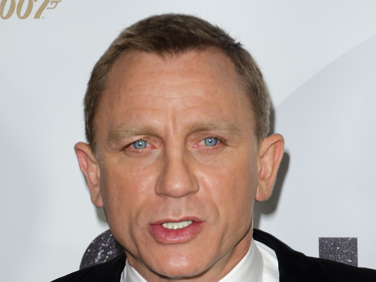 Daniel Craig at the Australian premiere of the James Bond film Skyfall
