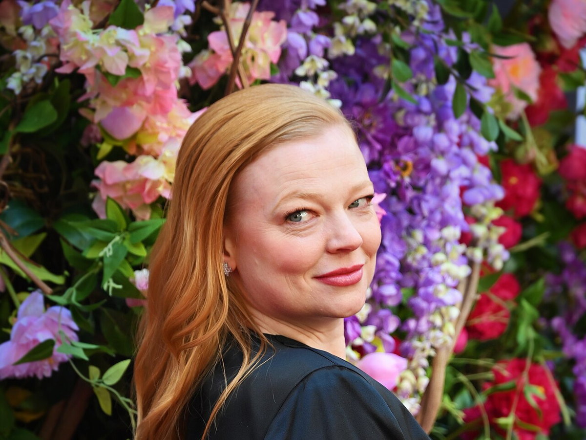 Sarah Snook, who portrayed Shiv Roy in Succession, at a Broadway event in 2025
