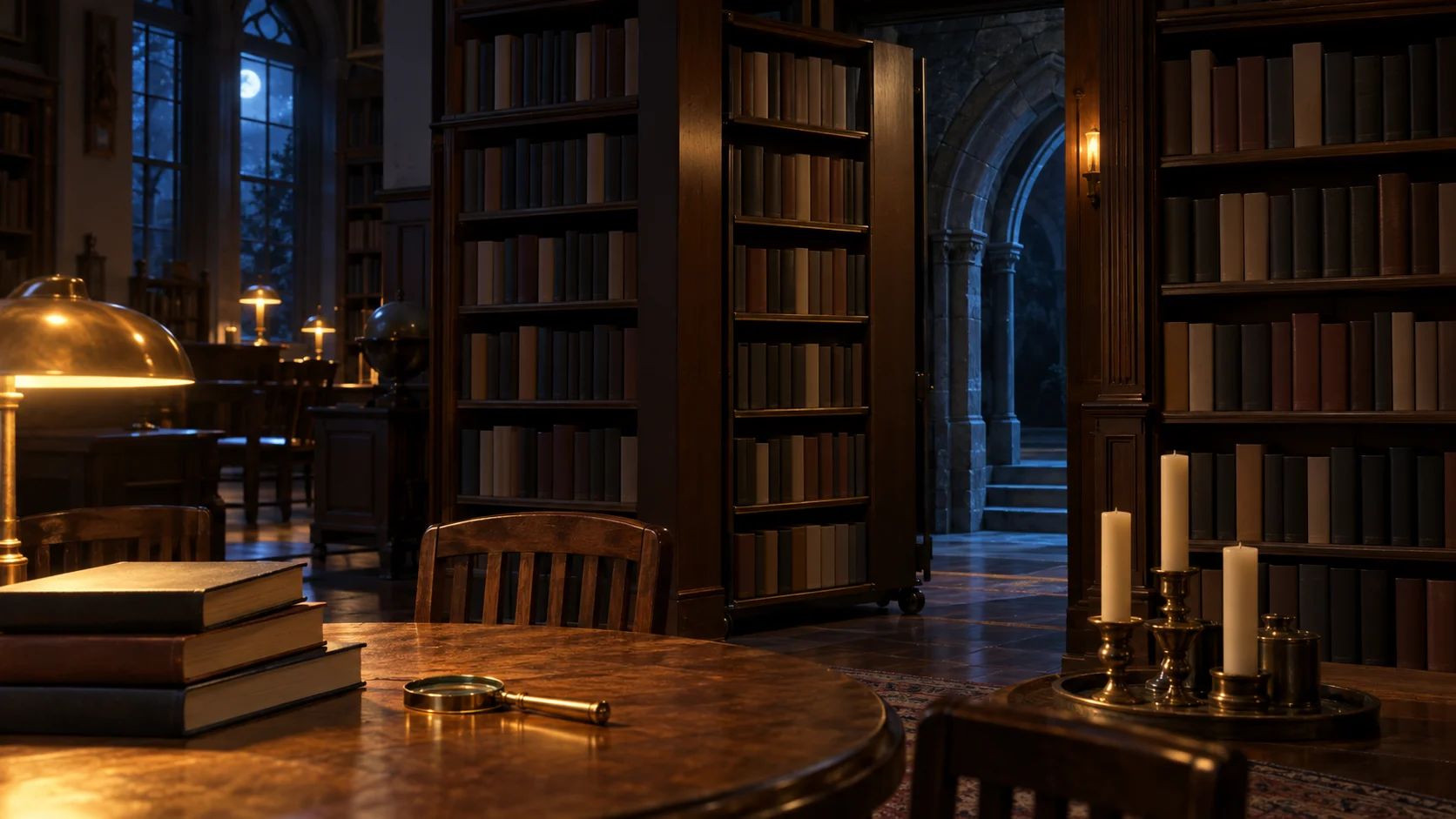 Secret library archway for 120 Buffy the Vampire Slayer trivia