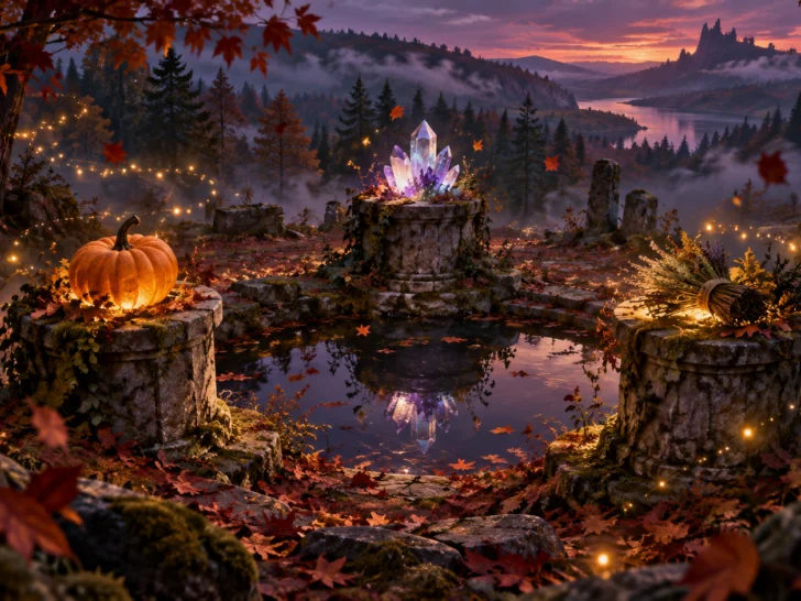 Autumn magic clearing for 120 Hocus Pocus trivia