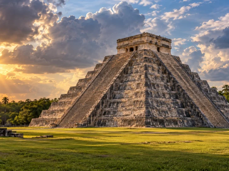 Chichen Itza in dramatic light