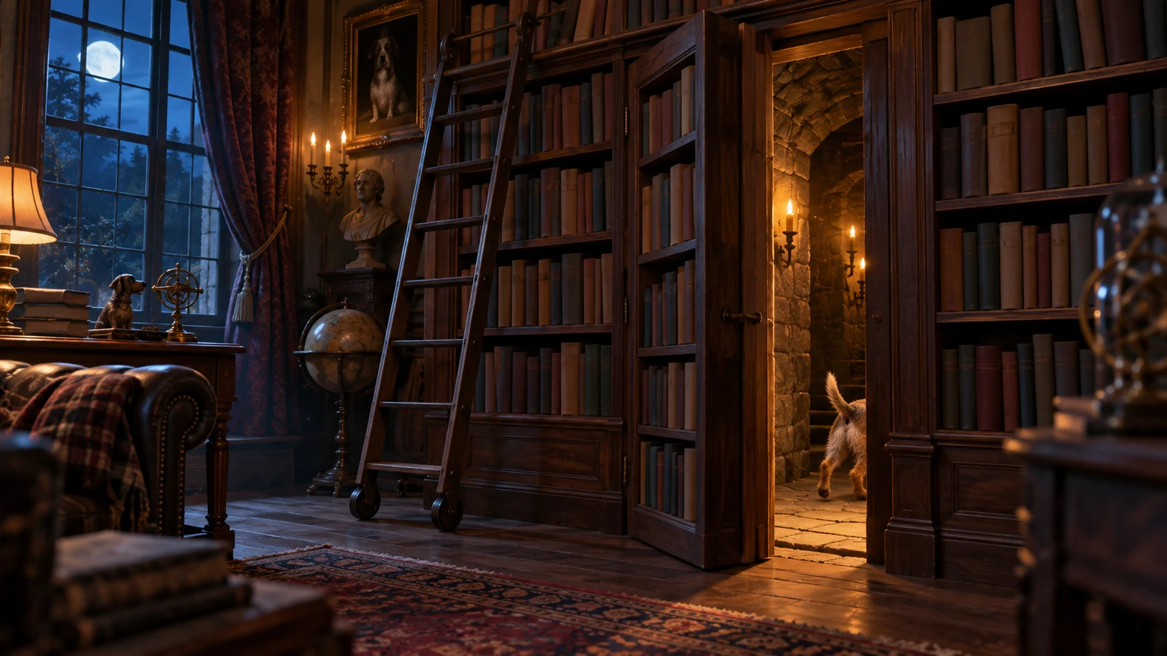 Secret library passage for 120 Scooby-Doo trivia