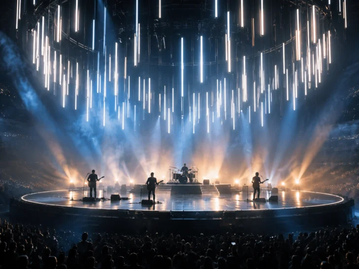 Atmospheric rock arena for 120 U2 trivia
