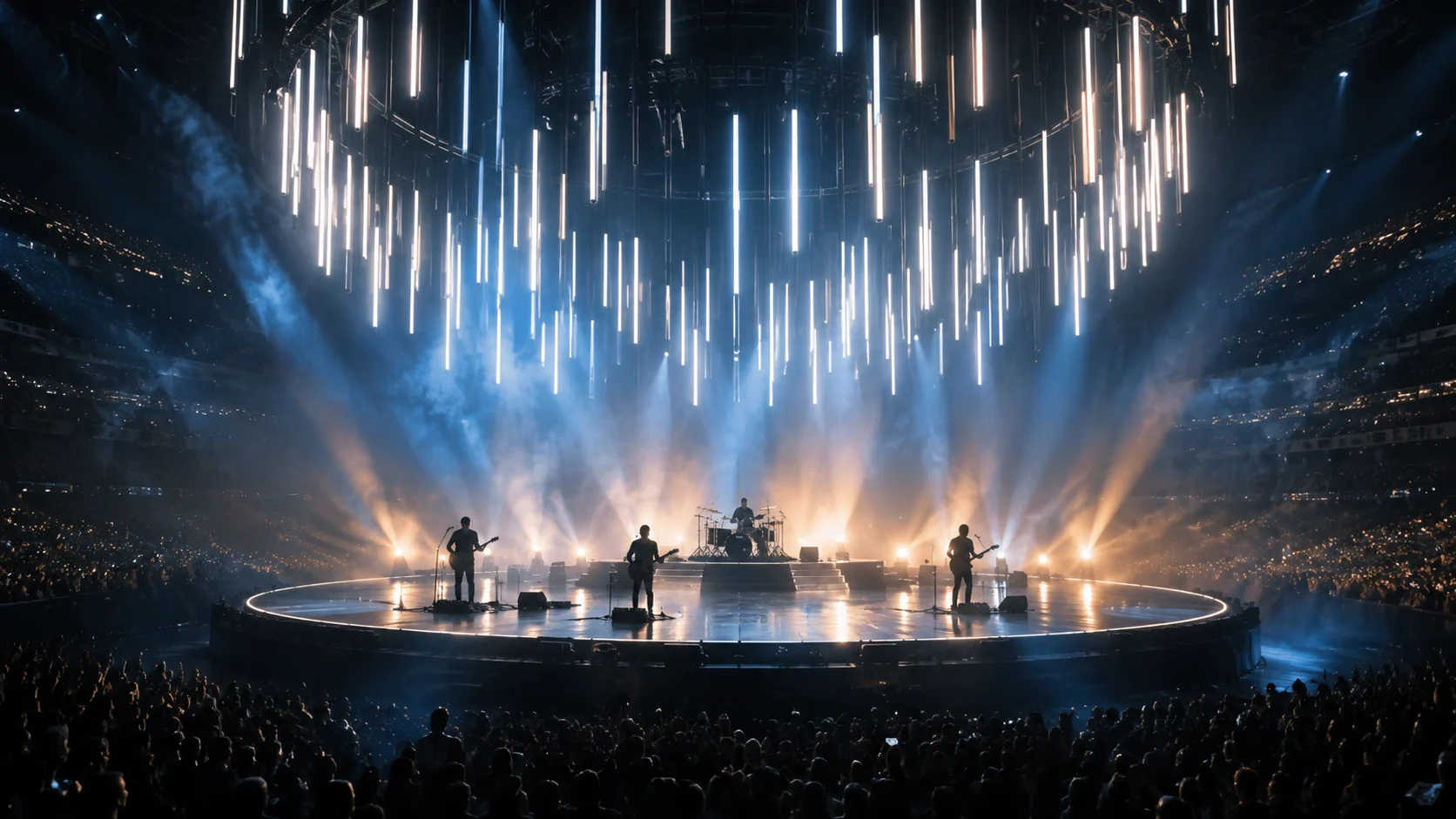 Atmospheric rock arena for 120 U2 trivia