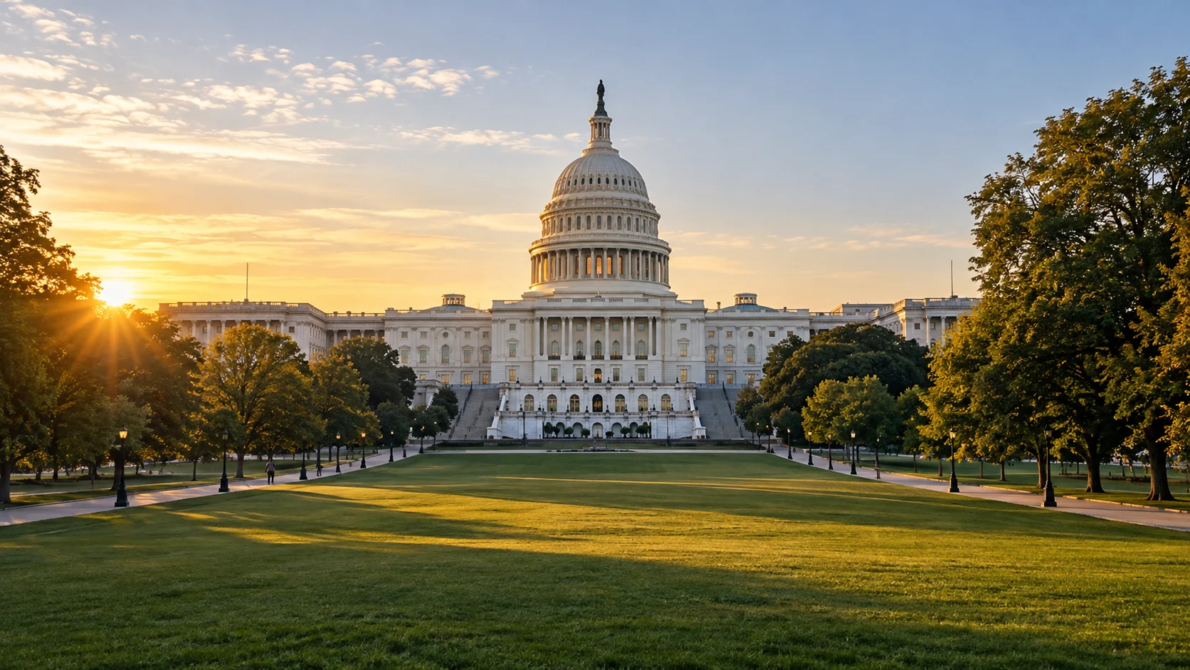 The United States Capitol beneath a clear blue sky in Washington, D.C.